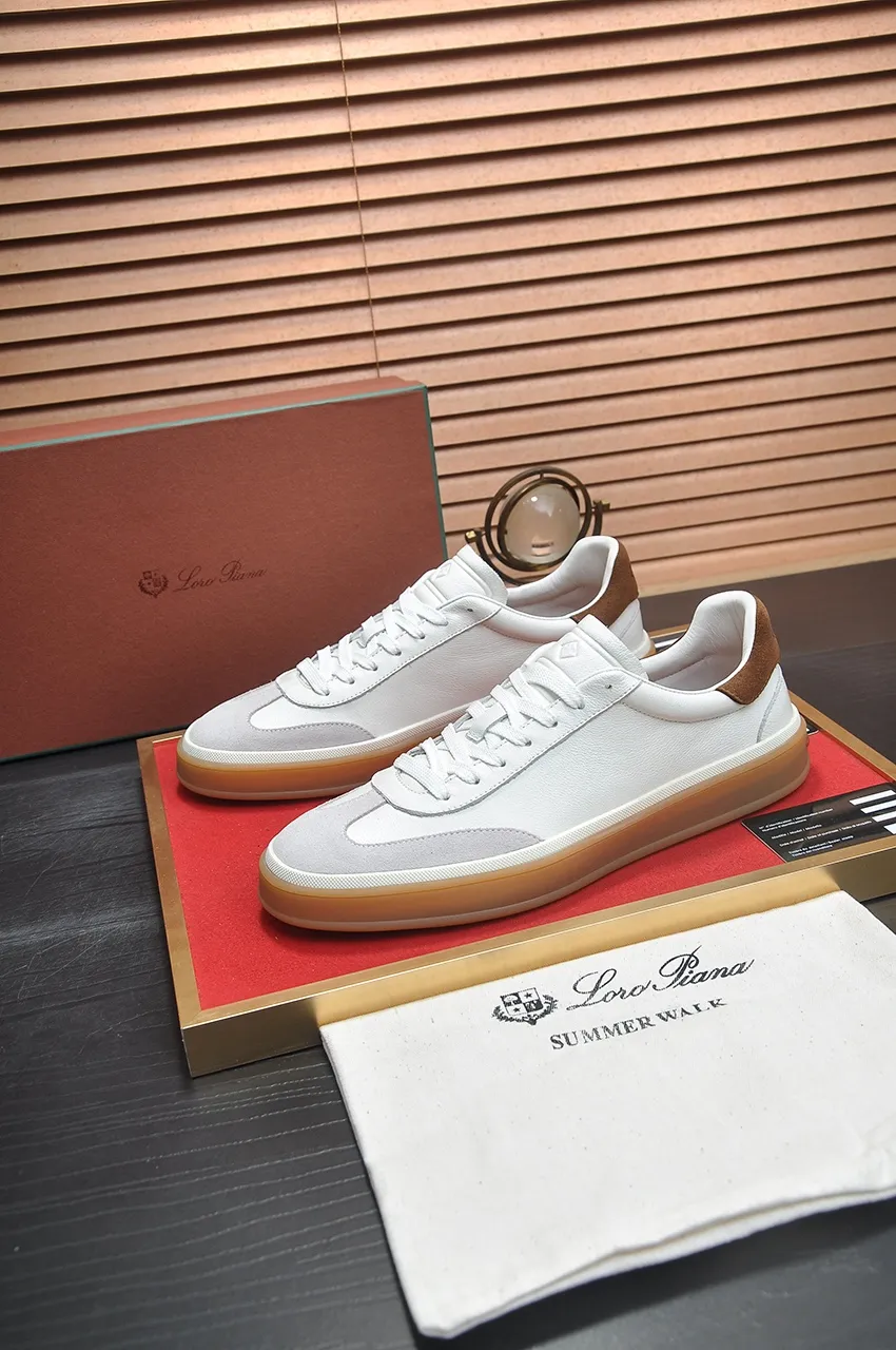 Men's men's shoes 💰540💶【𝐥𝐨𝐫𝐨 𝐏𝐢𝐚𝐧𝐚】lp classic loafers, an Italian treasure brand, the only brand that can match Hermès! Only after wearing it do we realize that we cannot let down our feet. The upper is imported cashmere, the lining of water-dyed cowhide ➕ the cowhide feet, the official original glass rubber outsole, and the pendant. Exclusive original packaging (tag ➕ brand paper ➕ outer box ➕ hand bag) code number: 38-45